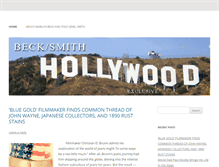 Tablet Screenshot of becksmithhollywood.com